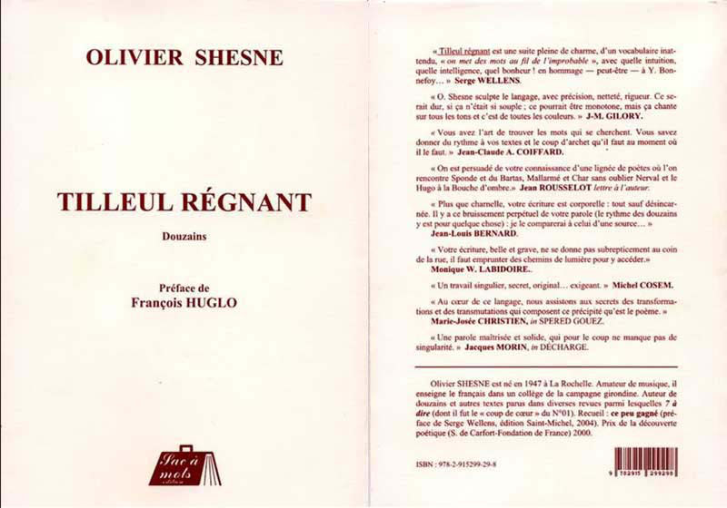 SHESNE Olivier, Tilleul Rgnant